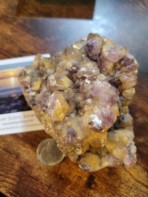 Crystal Amethyst (Self mined) Chunk 13 ozs WAS$150