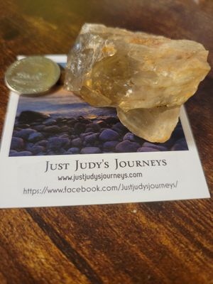 Crystal Rough Chunk (untreated) Citrine (2ozs) WAS $55
