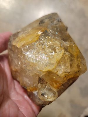 Crystal Herkimer Quartz Golden Healer Chunk 1.7 lbs!! WAS$250!!