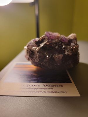 Crystal Amethyst (Self mined) Chunk 6ozs WAS$20