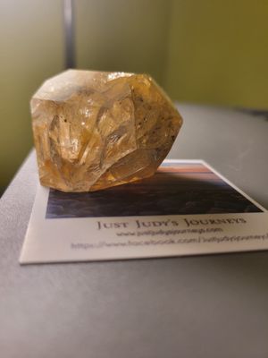 Crystal Herkimer Golden Quartz 90gms WAS$85