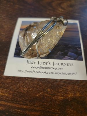 Pendant Brandberg Quartz -High Vibe -Created by JudyWAS$90