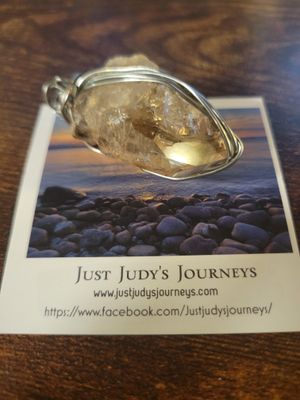 Pendant Brandberg Quartz -High Vibe -Created by JudyWAS$90