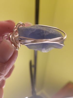 Pendant Blue Fluorite Rough - Created by Judy WAS$60