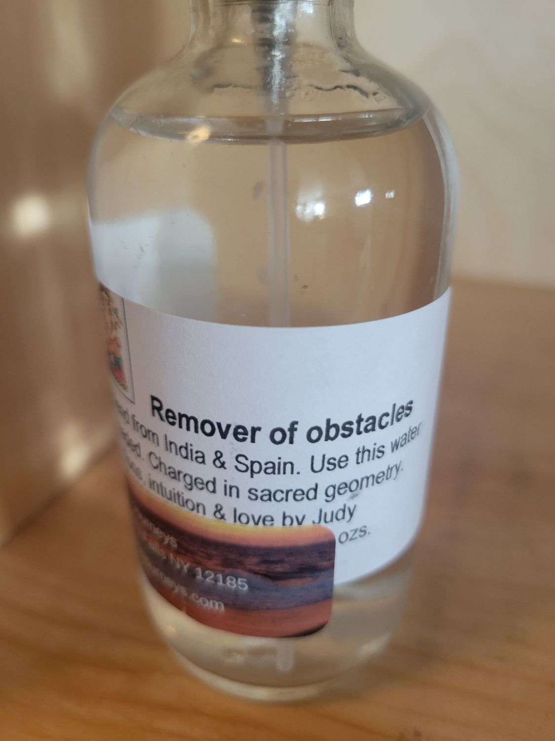 Judy's Ganesh Blend -Remover of Obstacles- 4oz glass bottle