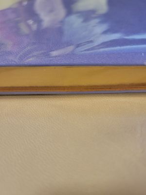 Journal/Notebook-Lavender "Working on my Peace" Soft Cover 6x8