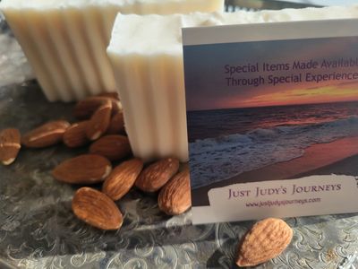 Soap-Judy's Almond Cookies Soap Bar-4.0-4.2  ozs (113-119gms)