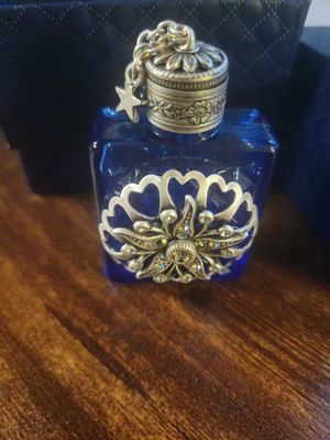 Bottle Perfume/Oil Glass- CR design- with glass applicator (empty)