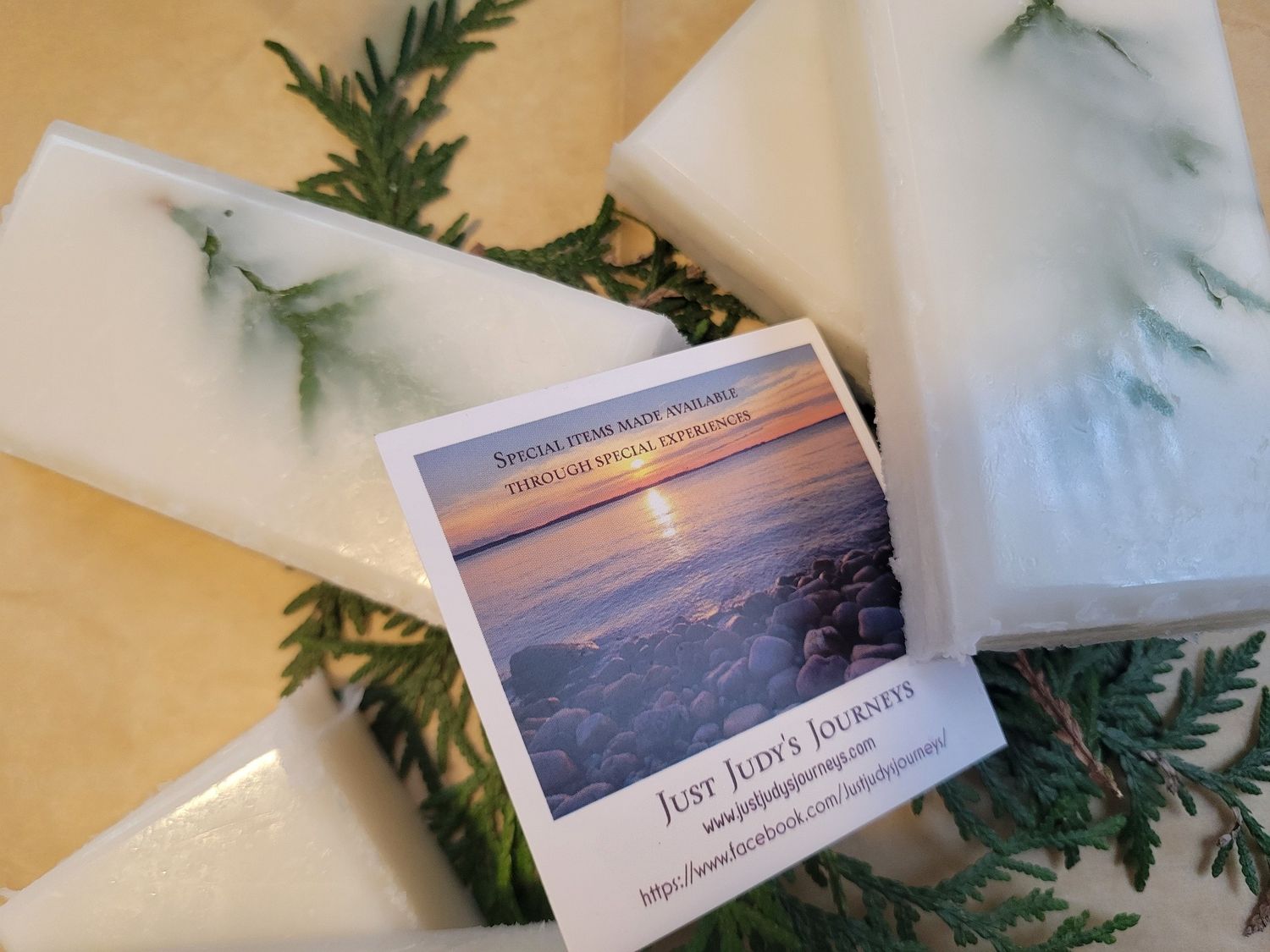 Soap-Judy's Cedarwood Soap Bar-3.6-3.8 oz ( 102-17gms) -Coconut based