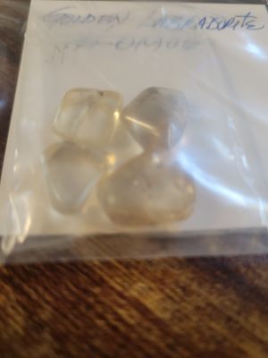 Crystal Small Tumbled Golden Labradorite (4 pieces)