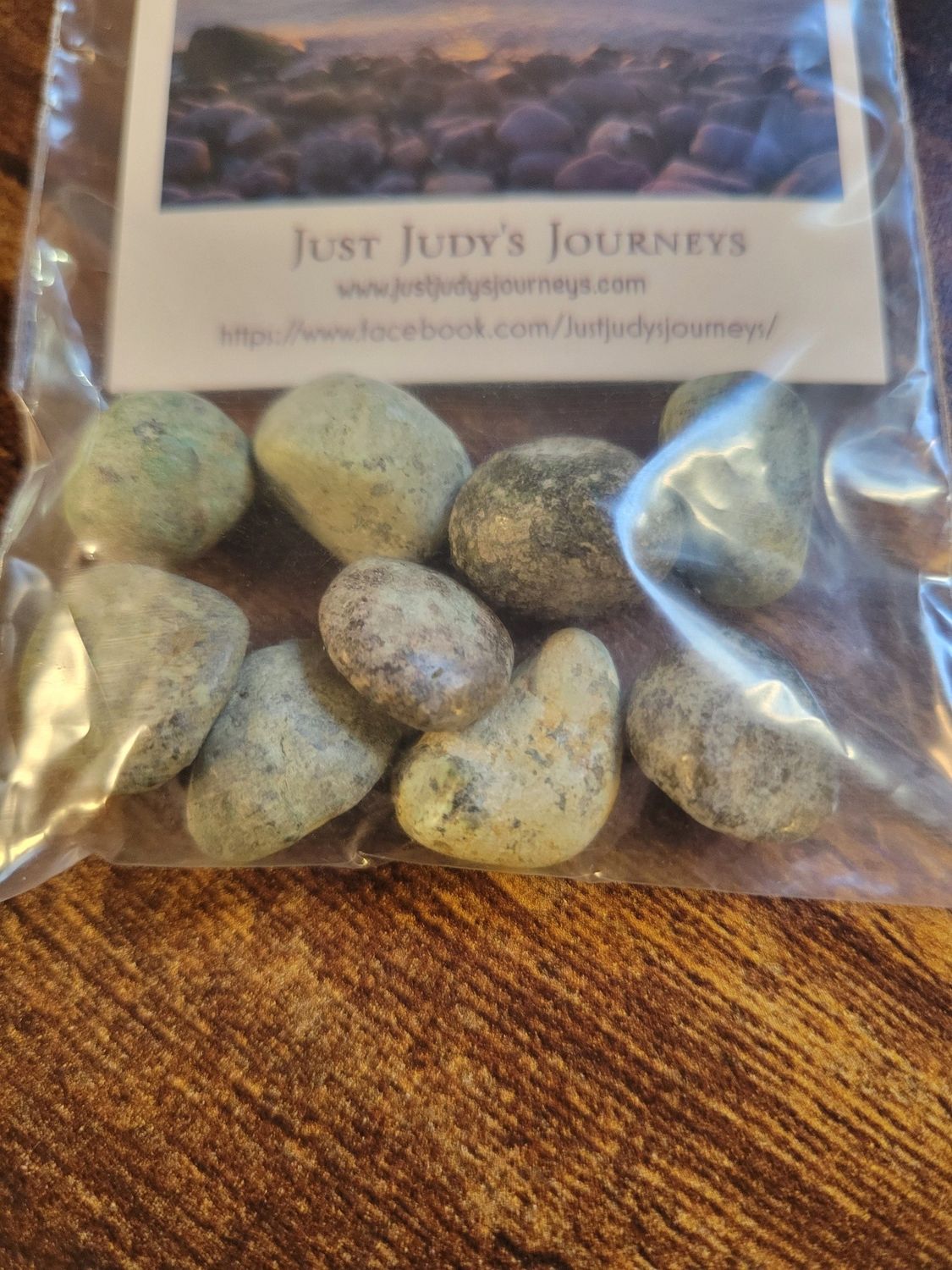 Crystal Small Tumbled African Turquoise (8 Pieces!!)