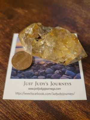 Crystal Herkimer Quartz/Golden Point   61gms