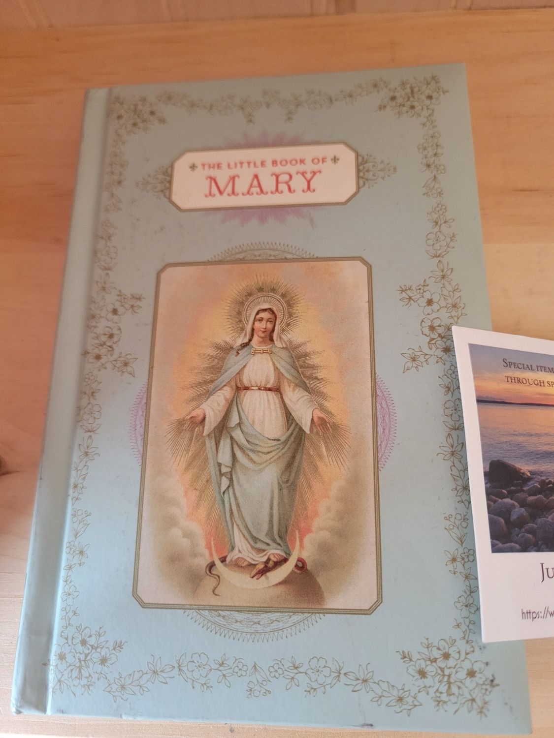 Book- (new) Little Book of Mary -Hardcover.