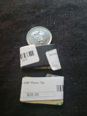 Crystal CEL-Phone TABS  Shungite - SET OF TWO WAS$ 58