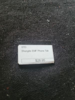 Crystal CEL-Phone TABS  Shungite - SET OF TWO WAS$ 58