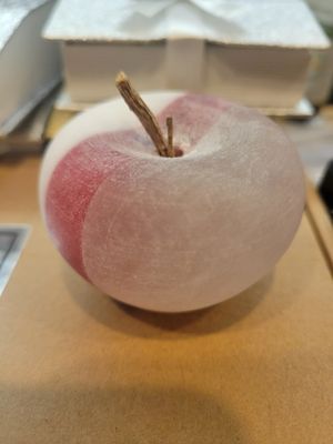 Alabaster Apple ( Tuscany, Italy)  WAS$33.33