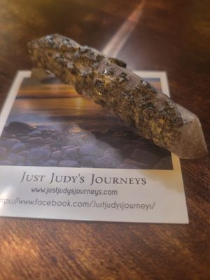 Crystal Smoky Quartz Laser 3inches WAS$80