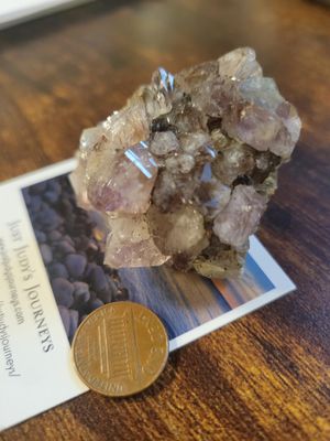 Crystal Amethyst (Self mined) Chunk 3.5ozs WAS$30