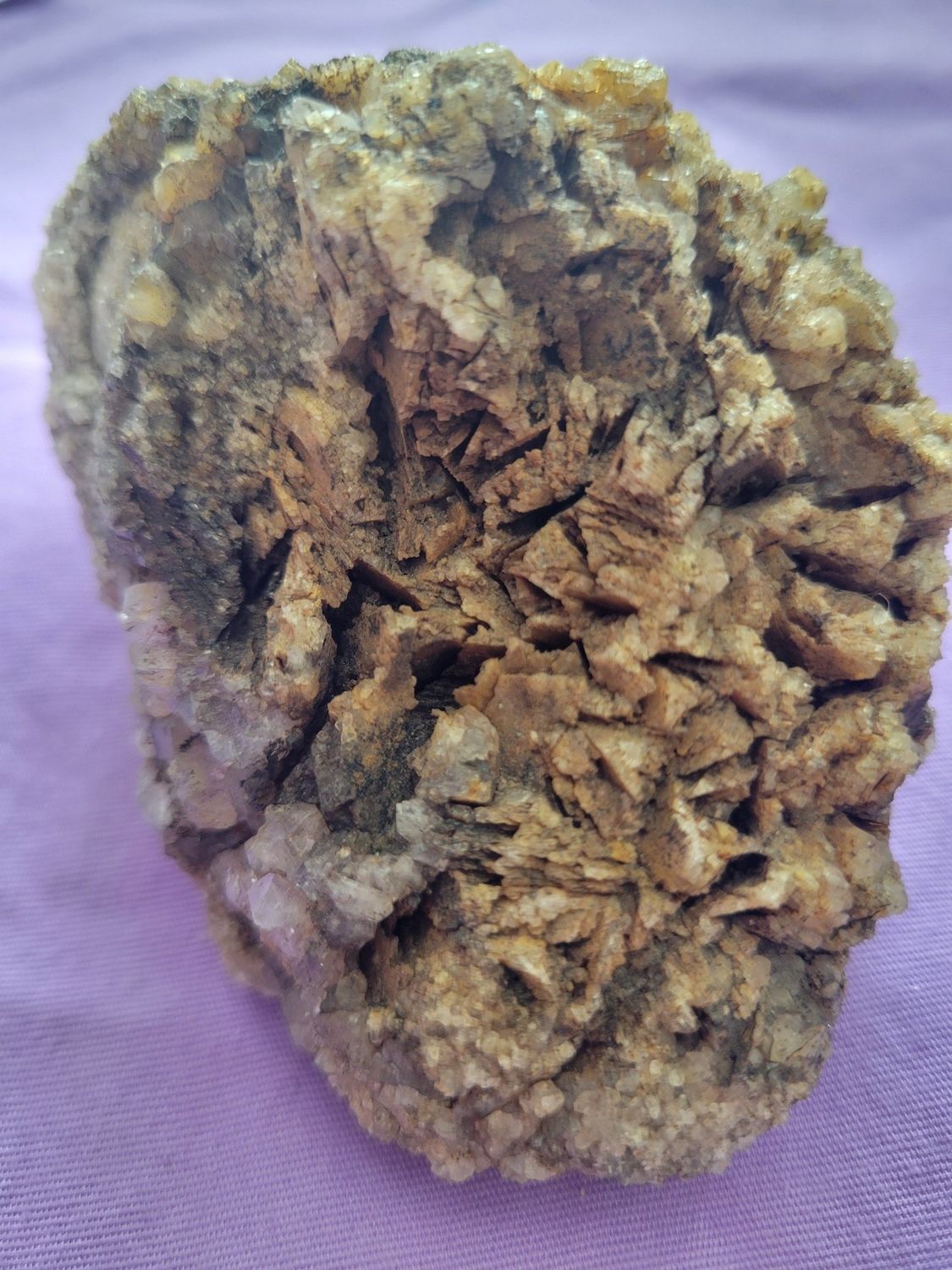 Crystal Amethyst/Barite/Quartz 11ozs  WAS$50