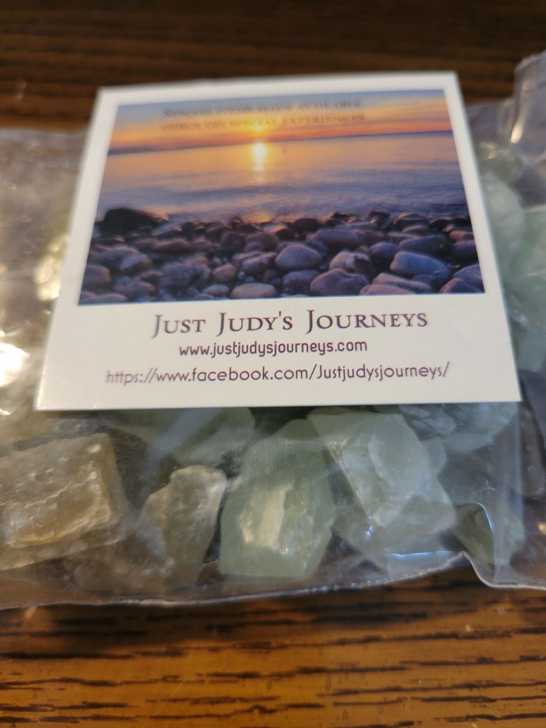 Crystal Green Calcite - 29 pieces (great pendant size)