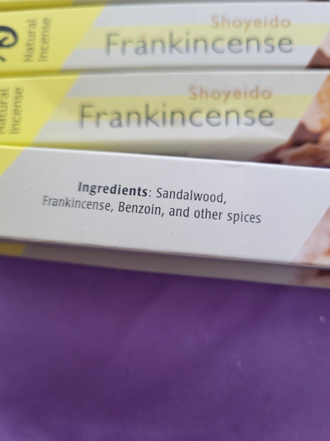 Incense Japanese Frankincense (5 Boxes) WAS$55