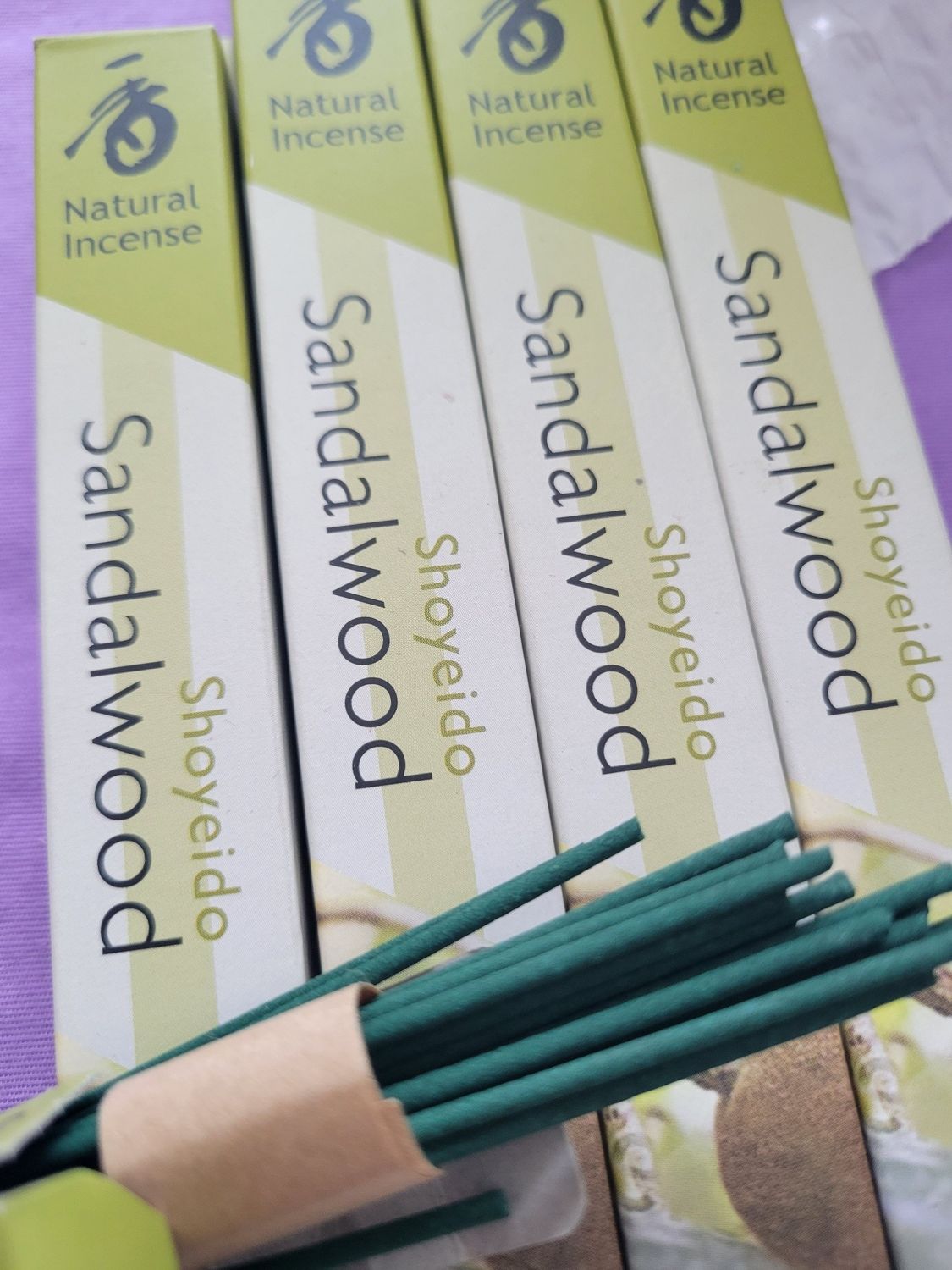 Incense Japanese Sandalwood (5 Boxes) WAS$55