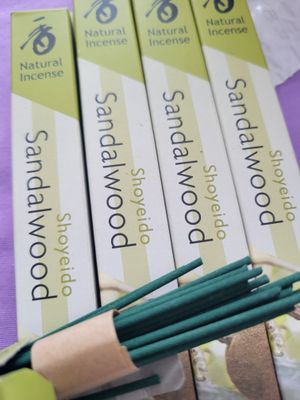 Incense Japanese Sandalwood (5 Boxes) WAS$55