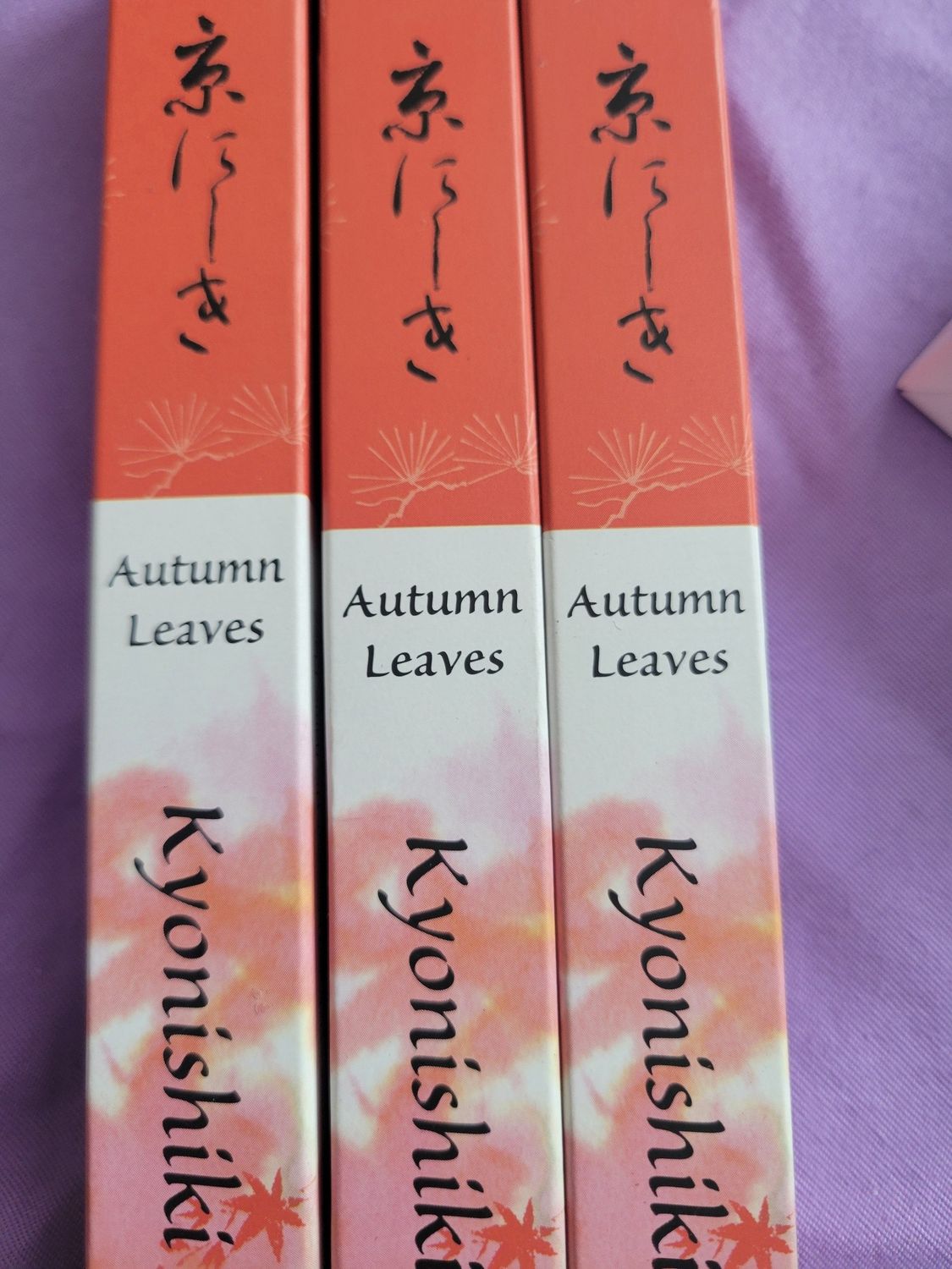 Incense Japanese Autumn Leaves (3 Boxes) WAS$33