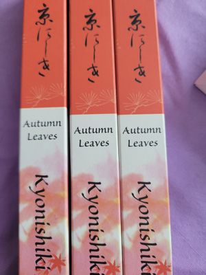 Incense Japanese Autumn Leaves (3 Boxes) WAS$33