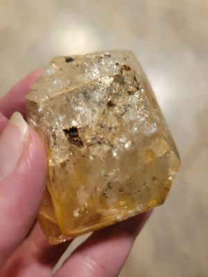 Crystal Herkimer Quartz Golden Healer 164gms(5.75ozs)  WAS$ 150)
