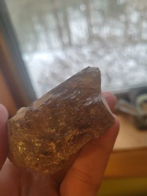 Crystal Rough Chunk Raw (untreated) Citrine-AfricaWAS$300! 12 ozs