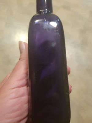 Bottle Purple Collectors- 7 inches in height