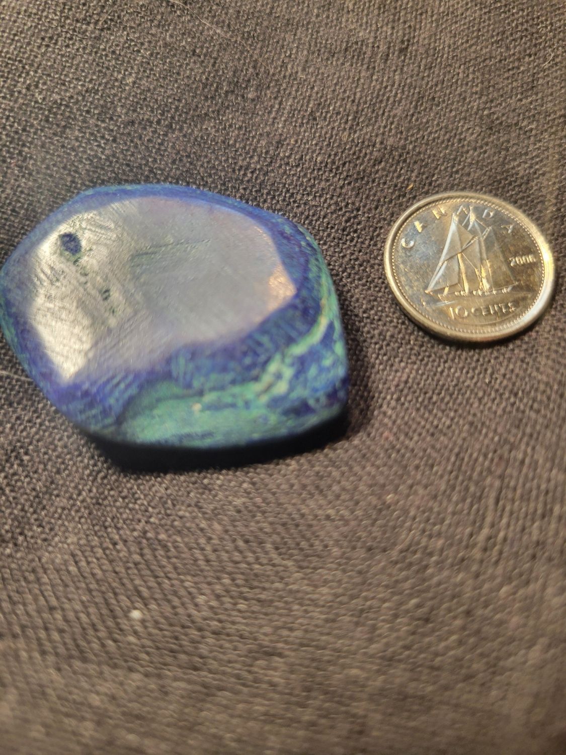 Crystal Malachite/Azurite Smooth WAS$25