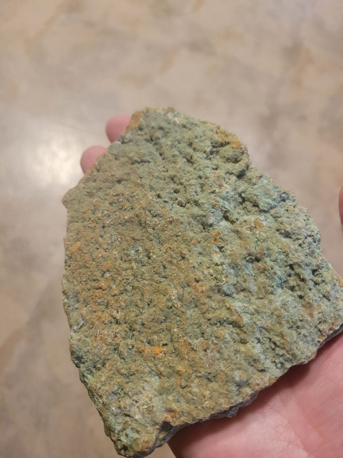 Crystal Rough Green Chalcedony 4x5 WAS$65