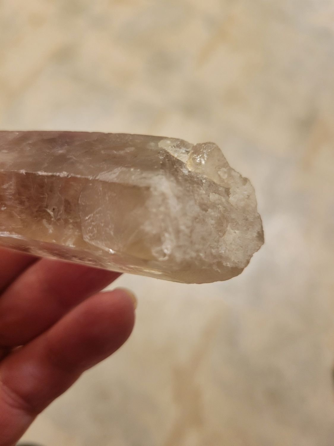 Crystal Smoky Quartz  Point WAS$55