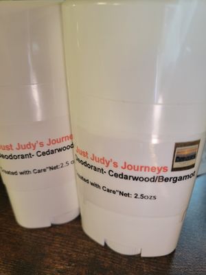 Judy's Clean Ingredient Deodorant-Made with Care -Cedarwood/Bergamot