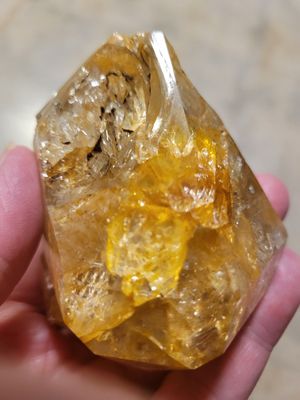 Crystal Herkimer Quartz Golden Healer 258gms WAS$275!
