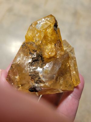 Crystal Herkimer Quartz Golden Healer 258gms WAS$275!