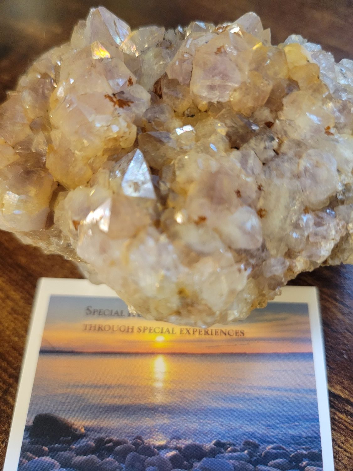 Crystal Amethyst/Citrine/Barite- 8.8ozs.