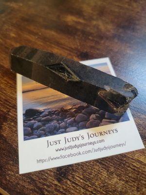 Crystal Shungite Laser Wand (3 inches)  WAS$40