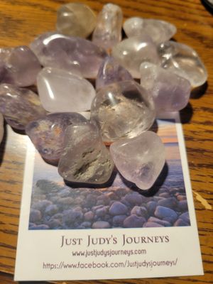 Crystal/Stone Medium Ametrine! 16 piece! )Value $65.00
