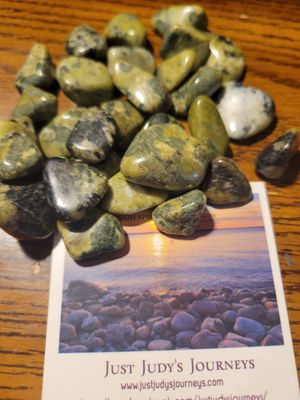 Crystal Tumbled Nephrite Jade (30 Pieces!!) Value $90