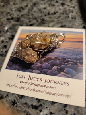 Pendant Amethyst Rough Cluster - Created by Judy **NEW**