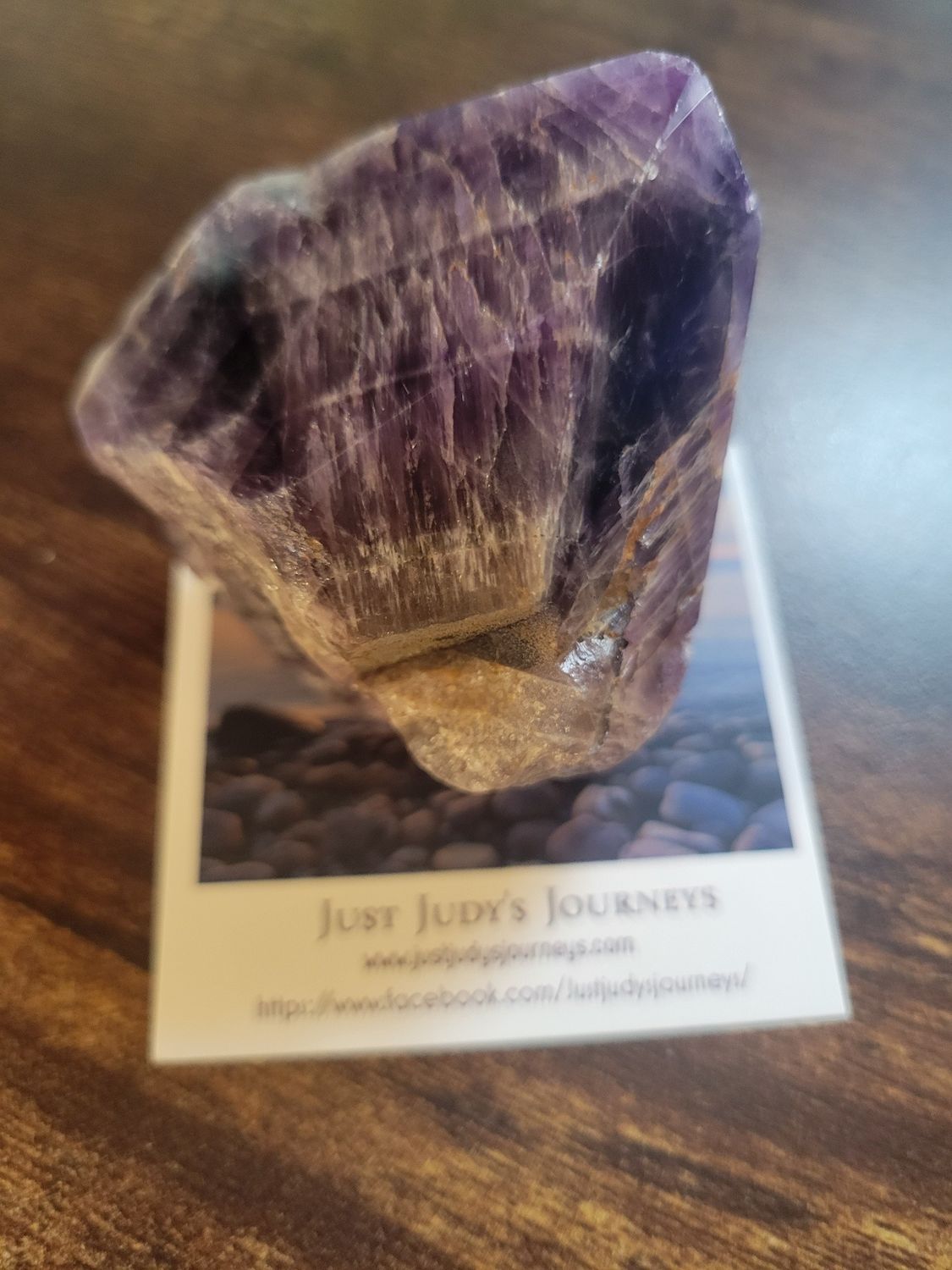 Crystal Bishop Amethyst 6.3 ozs/178gms