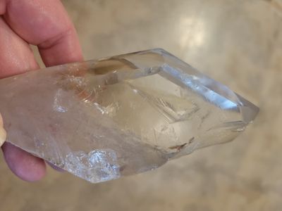Crystal Lemurian Seed Quartz Point-Large 9.5ozs! WAS$125!