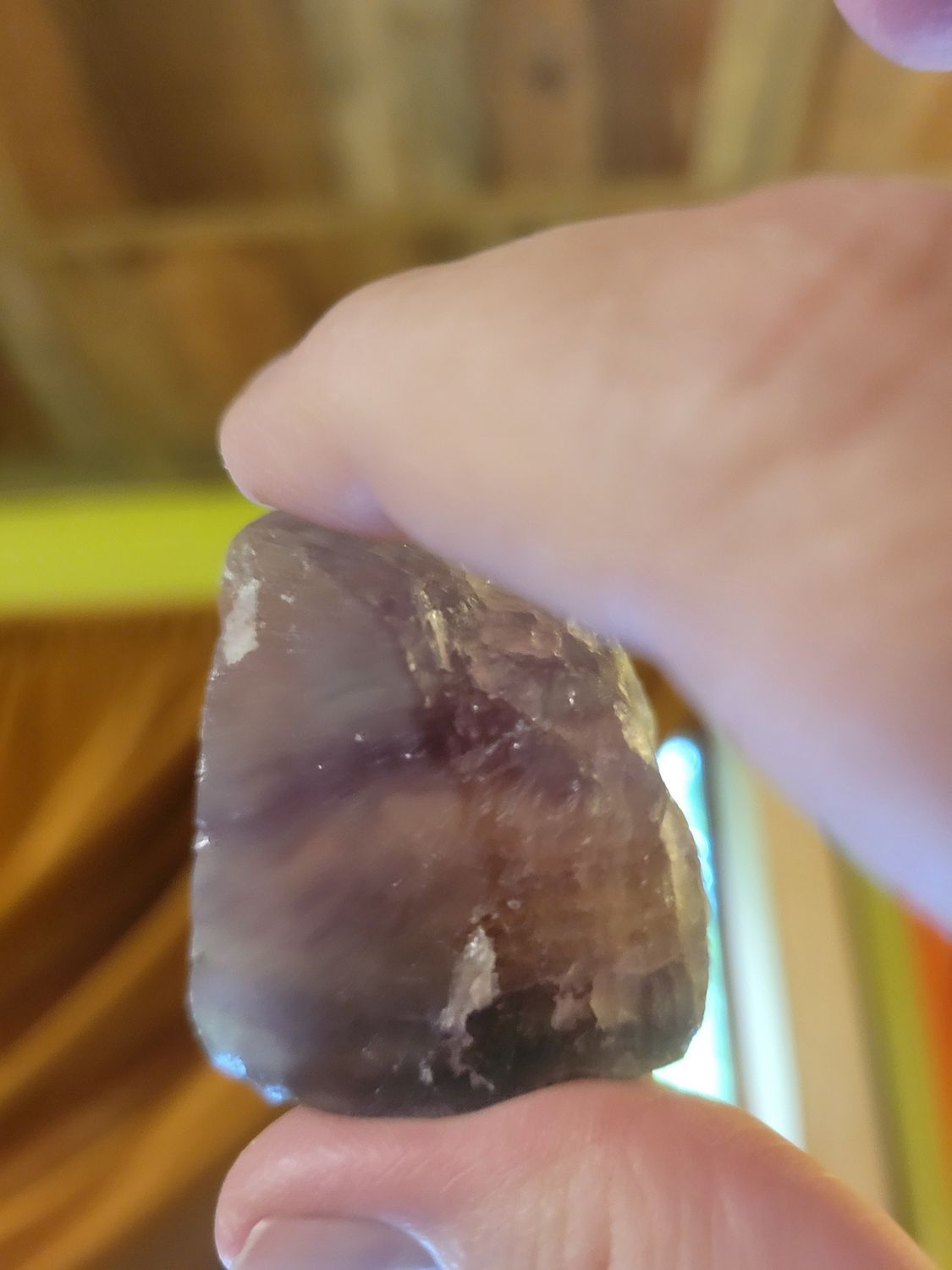 Crystal Fluorite Chunk -Mid size.
