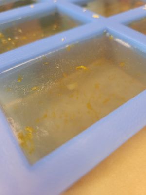 Soap-Judy's Lemon Zest Kitchen Soap Bar-4.9( 138gms) -with honey, olive oil , coconut oil, and real lemon rind