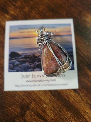 Pendant Rhodonite - Created by Judy