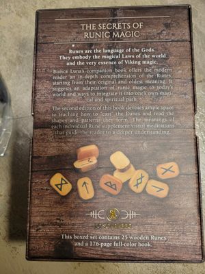 Runes The Secrets of Runic Magic ( previously loved)