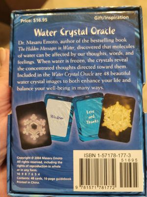 Cards- Water Crystal Oracle  (previously loved)